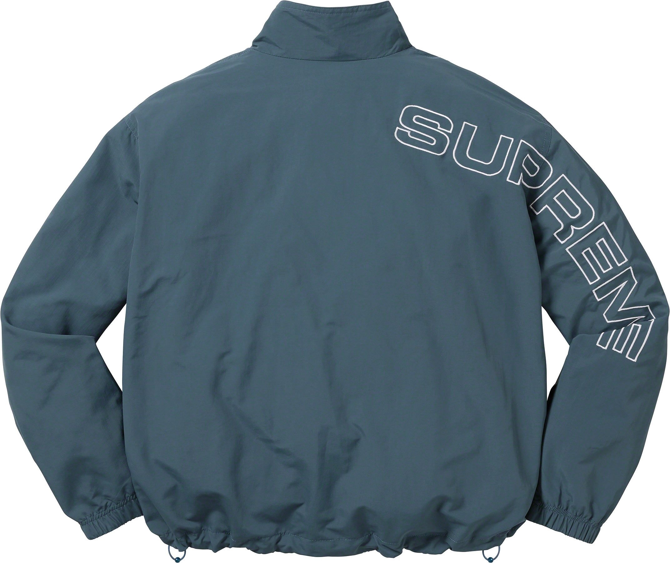 Spellout Embroidered Track Jacket view 28